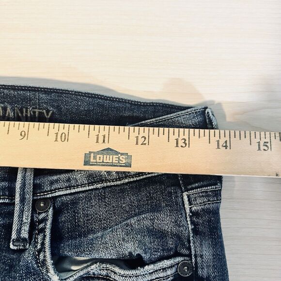 Citizens of Humanity Jeans Womens 28 Ava Low Rise Straight Stretch Distressed - Picture 6 of 16